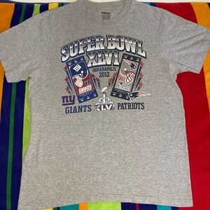 Throwback NFL Super Bowl XLVI Large
Giants defeated the Patriots
Reebok